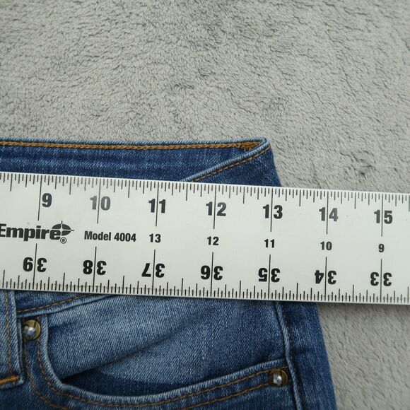 VIGOSS Jeans Women's Size 26 Blue Mid-Rise Marley Crop Boot Denim 30" Inseam - Picture 4 of 16